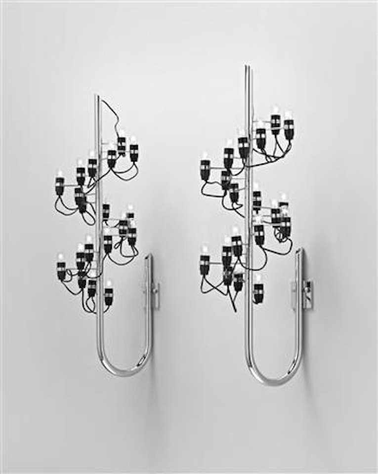 Pair of wall lights by Gino Sarfatti