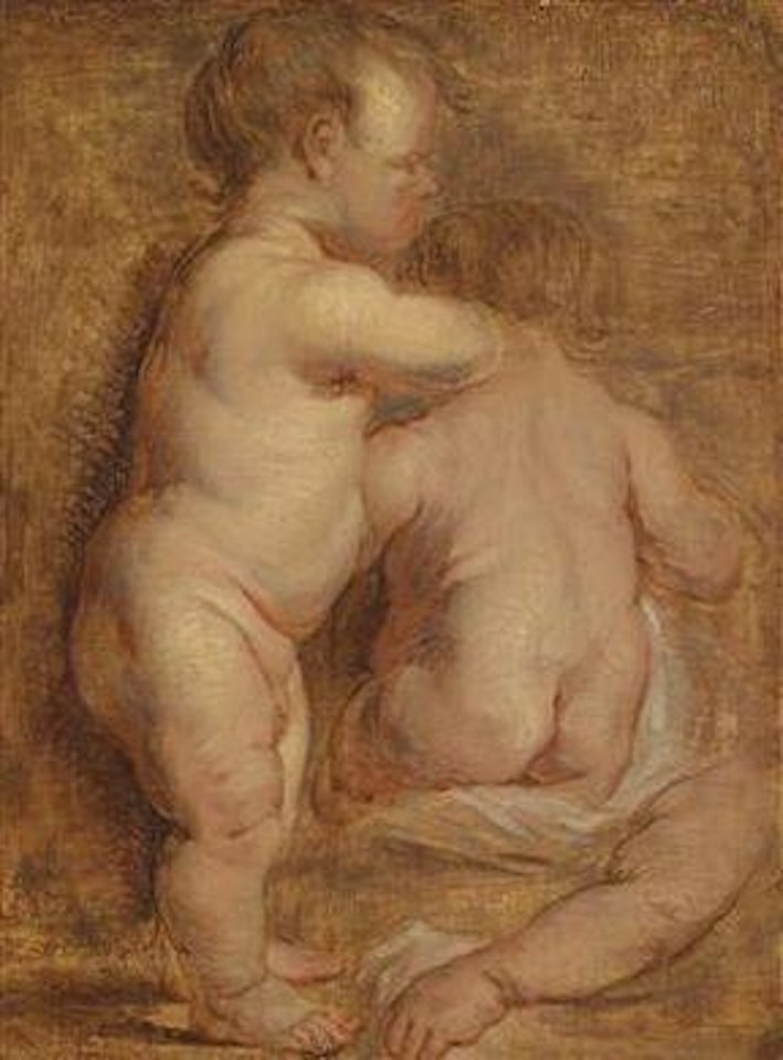 Study of two putti by Anthony van Dyck
