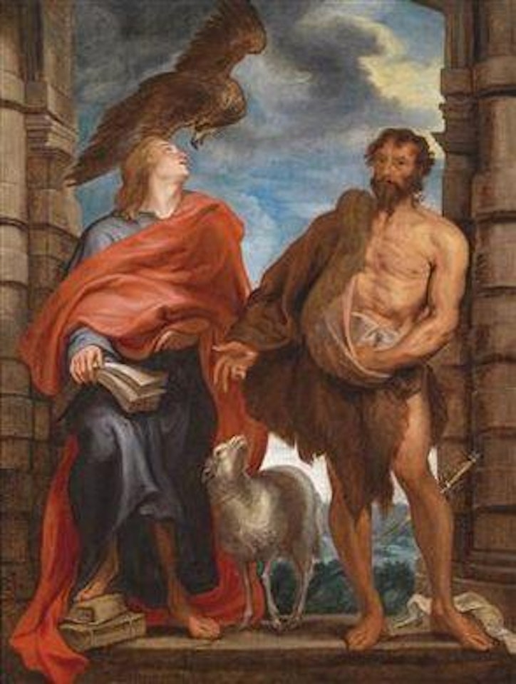 Saint John the Evangelist and Saint John the Baptist by Anthony van Dyck