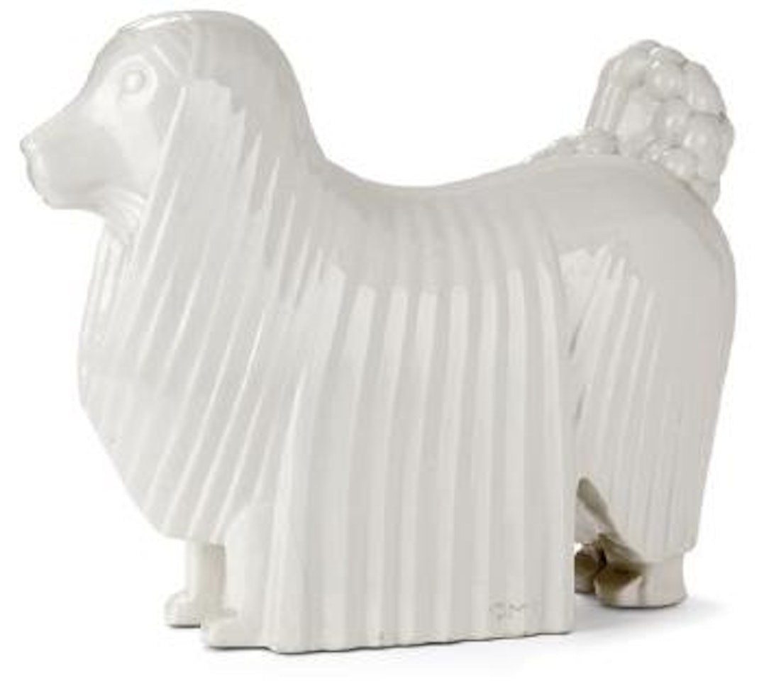 Un grand caniche toiletté by Jacques Adnet