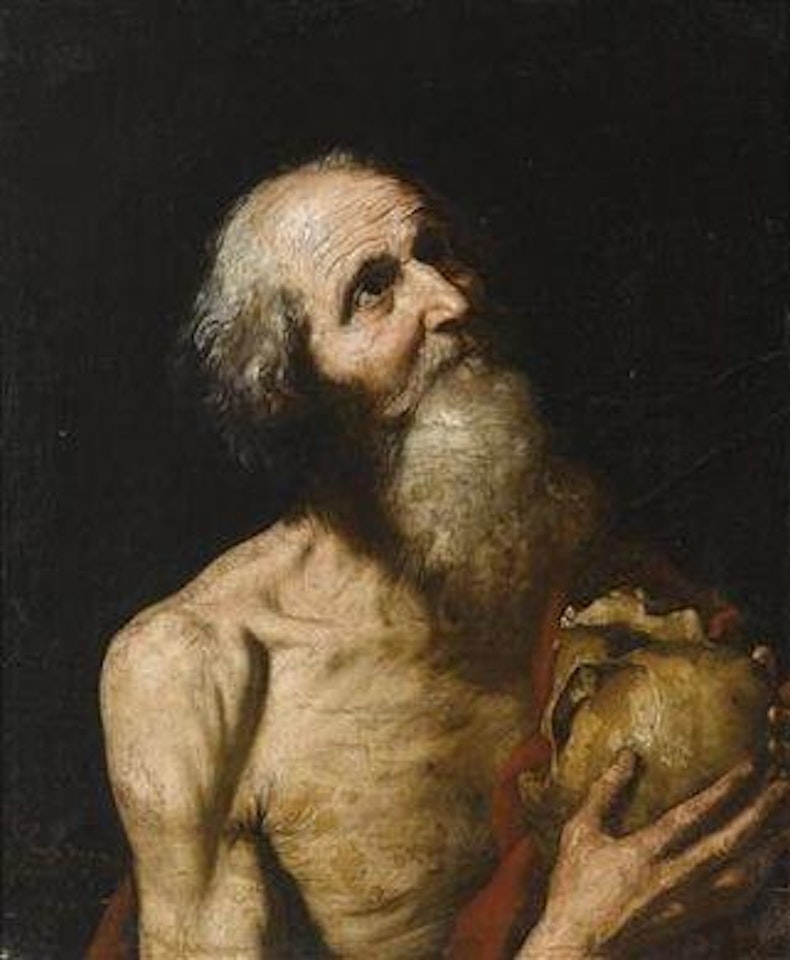 Saint Jerome in Prayer by Jusepe de Ribera
