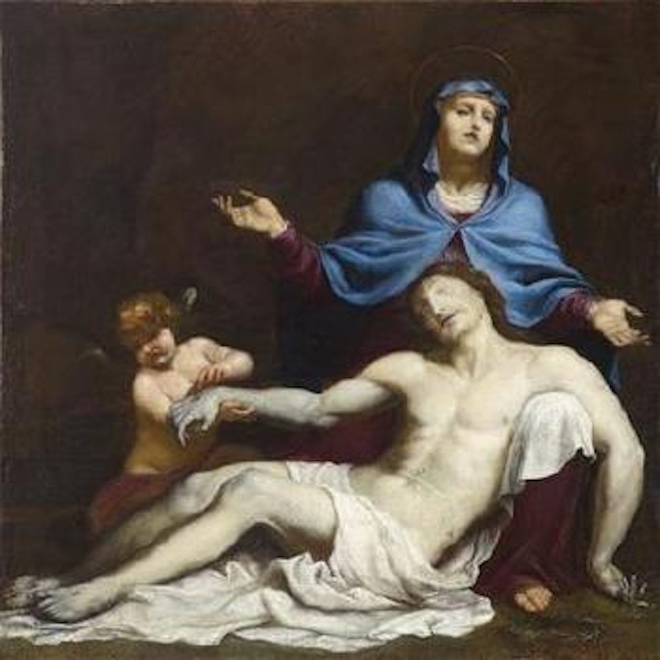 Pietà by Roman School