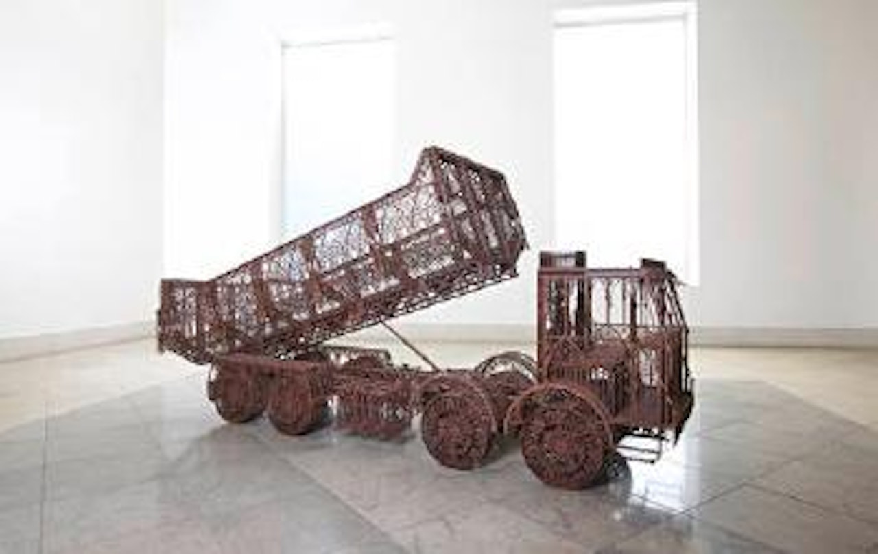 Dump truck by Wim Delvoye