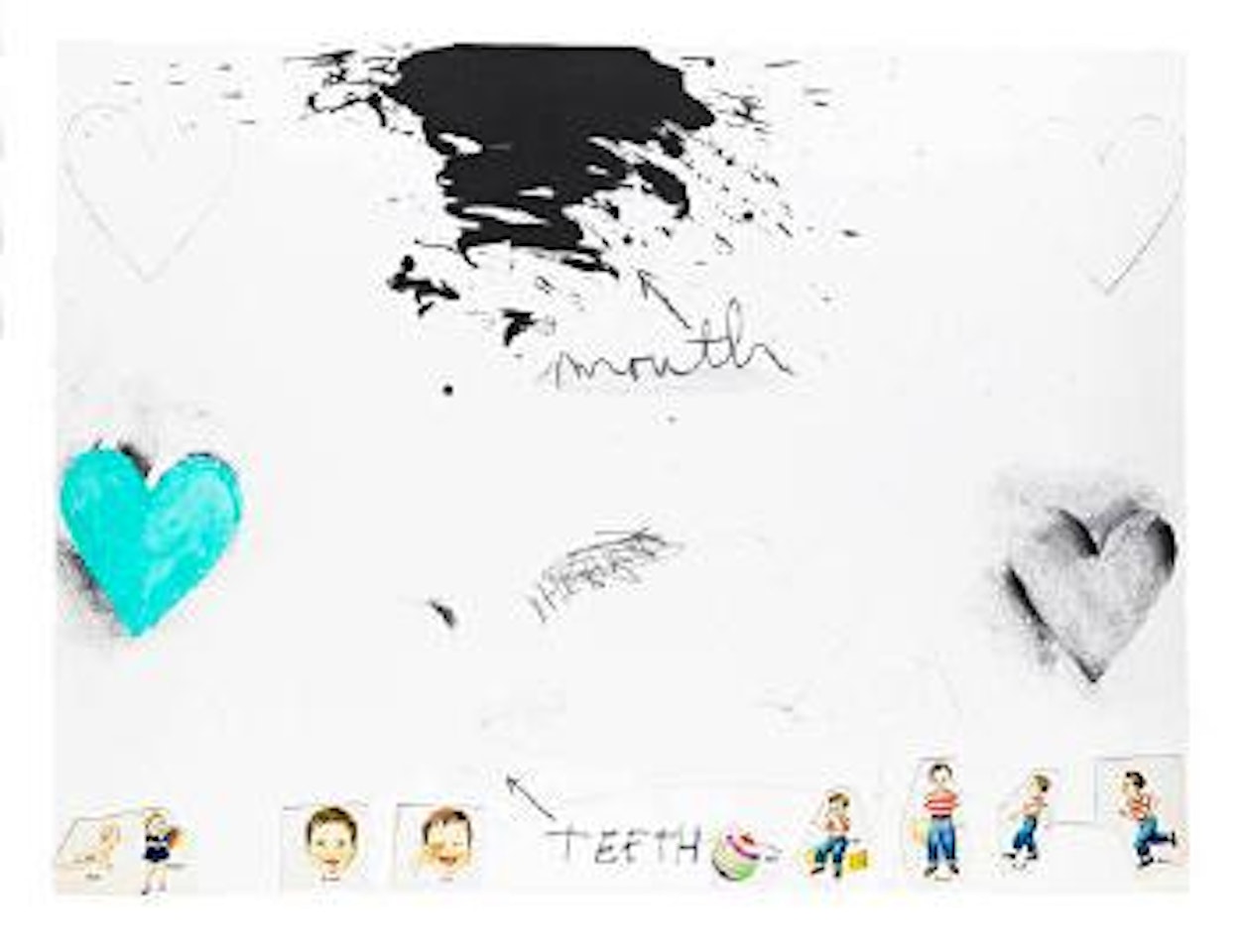 Teeth and mouth by Jim Dine