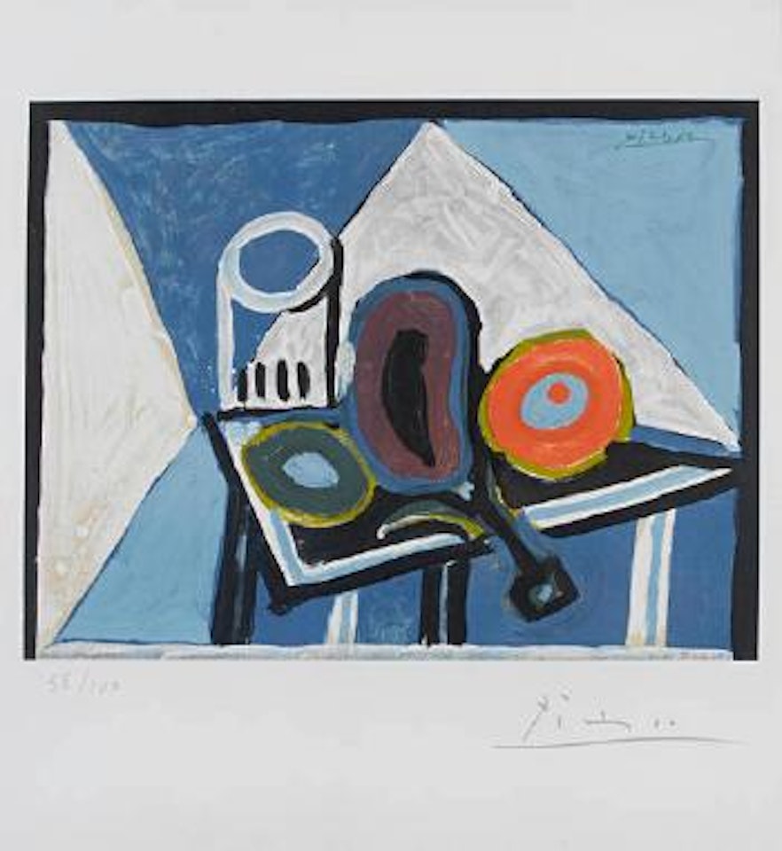 Nature morte à l'Aubergine by Pablo Picasso