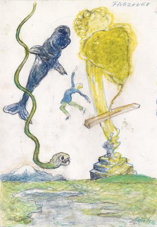 Flying stuff by Gunter Brus