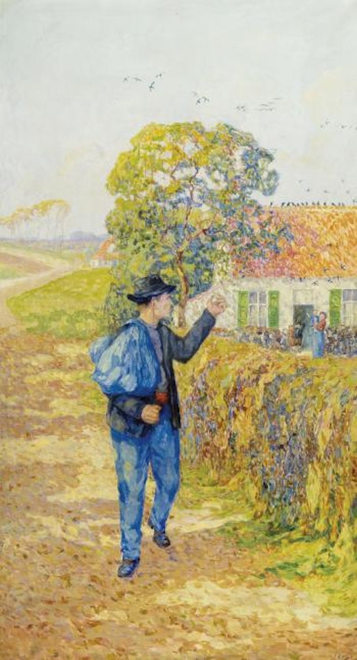 En route pour la France by Modeste Huys