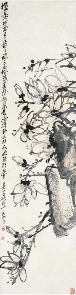 Magnolia conspicua by Wu Changshuo