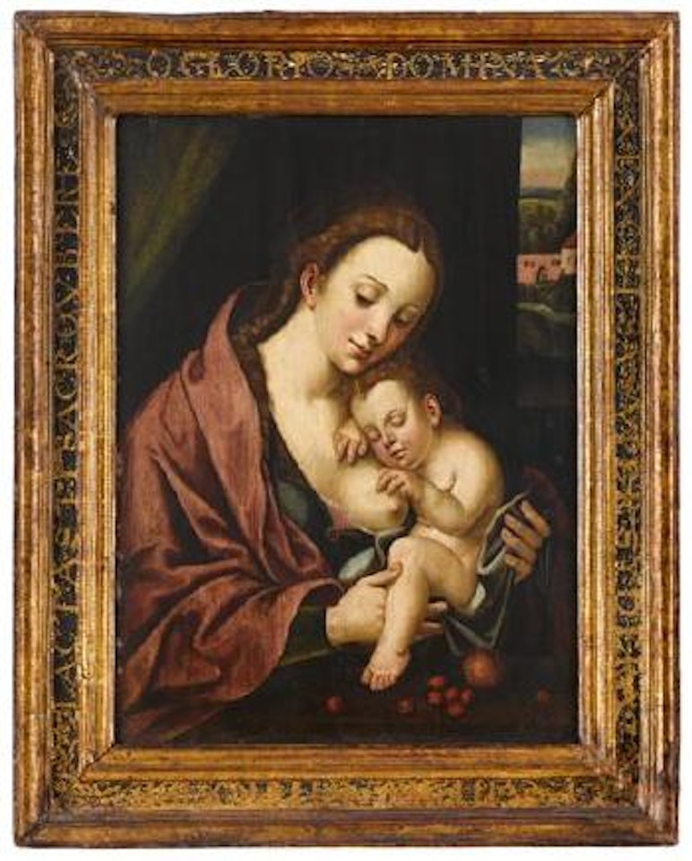 Virgin and child by Attributed to Pieter Coecke van Aelst I