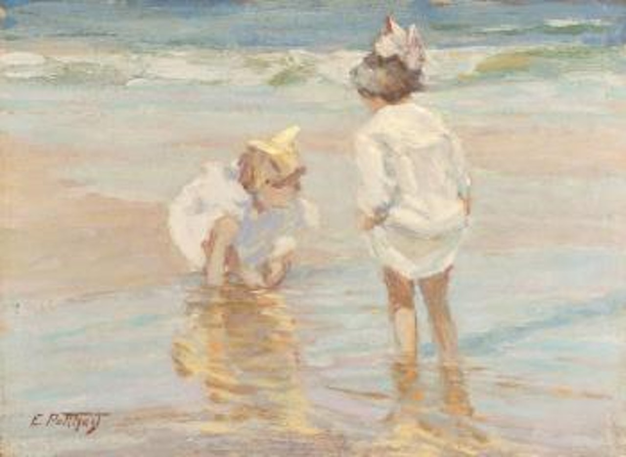 At the shore by Edward Henry Potthast