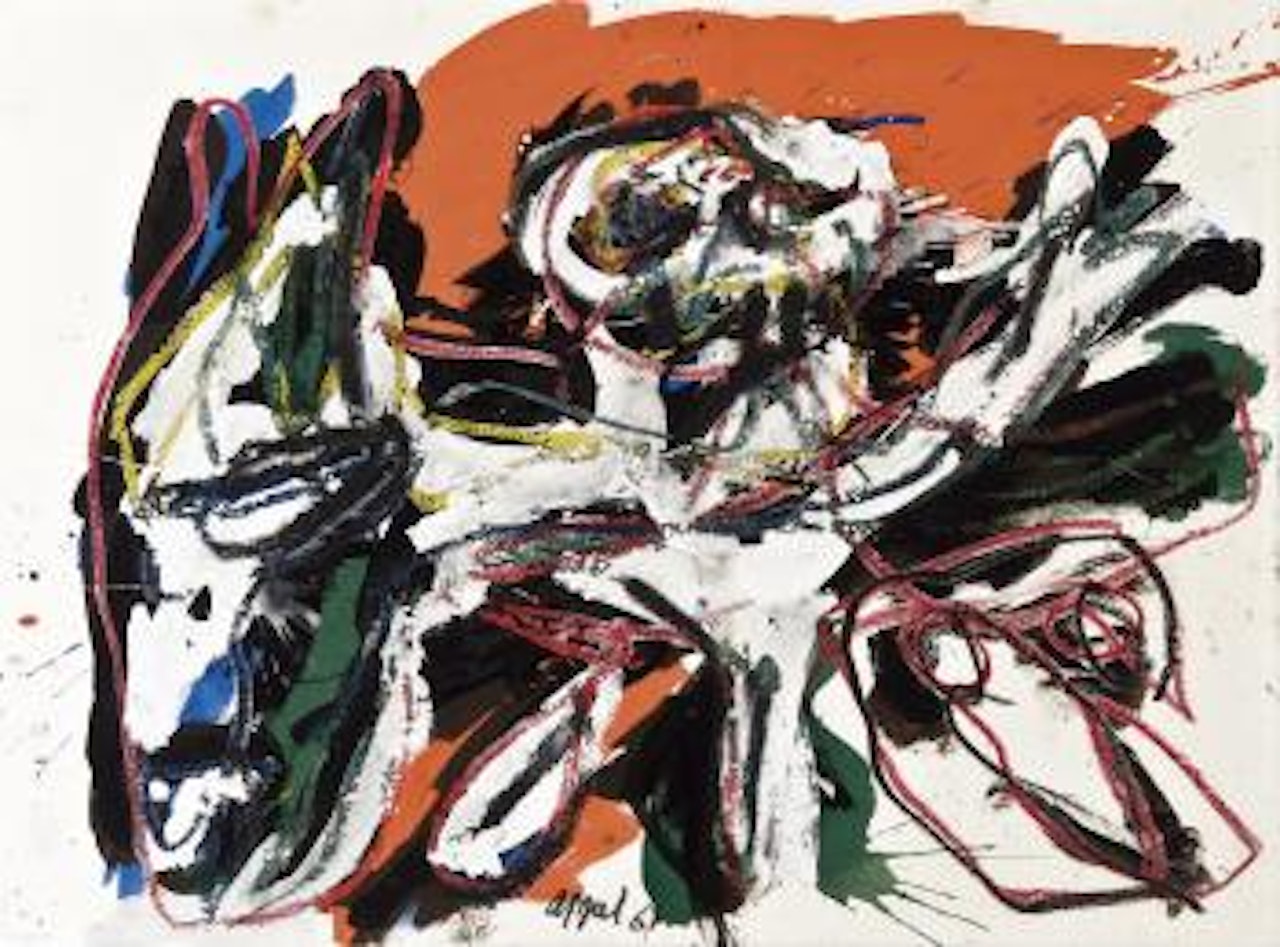 Composition by Karel Appel