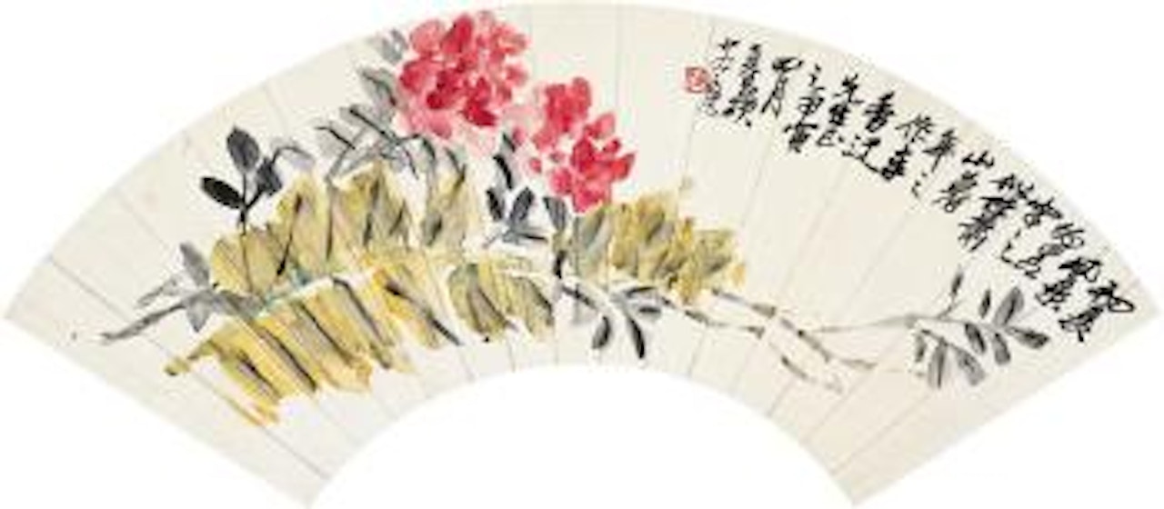 Flowers by Wu Changshuo