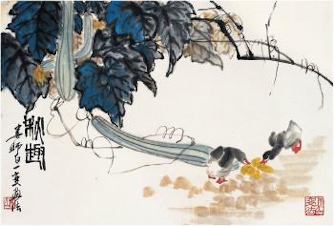Autumn vegetable by Lou Shibai