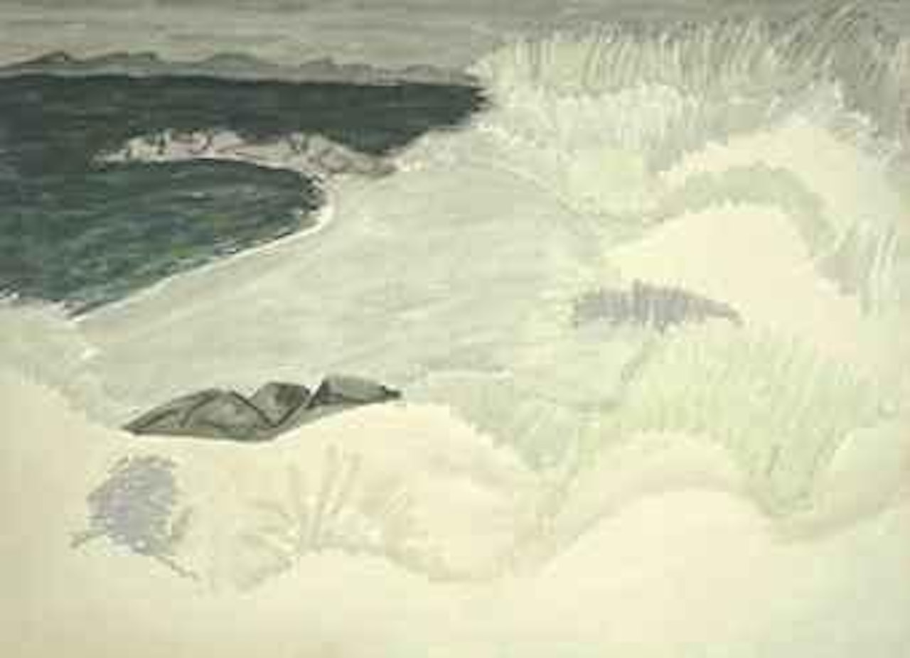 Dark Cove Pale Dunes by Milton Avery