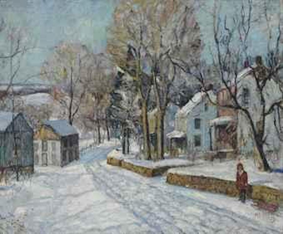 Winter in Tohickon, Pennsylvania by Walter Emerson Baum