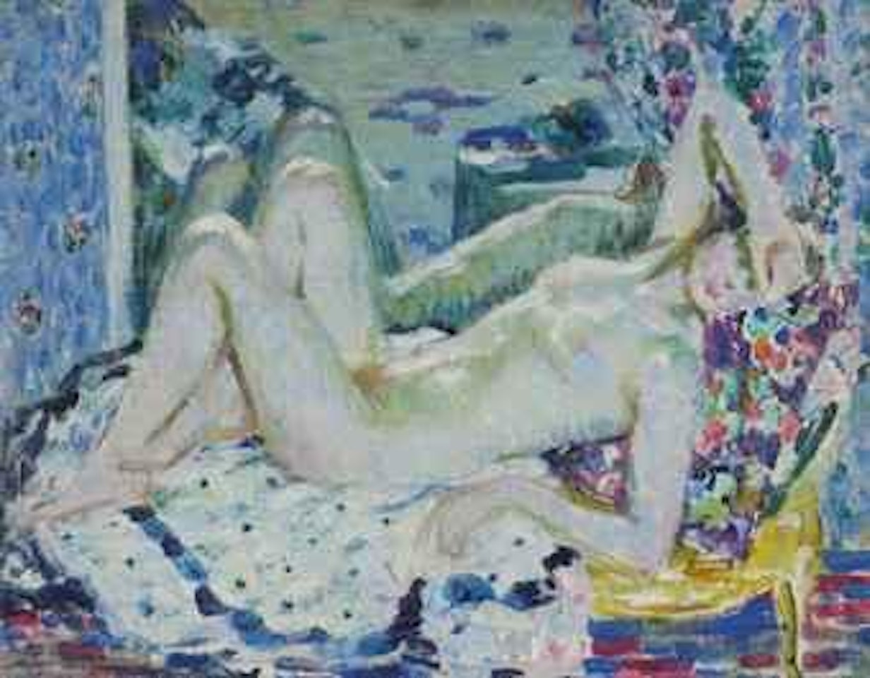 Reclining Nude by Louis Ritman