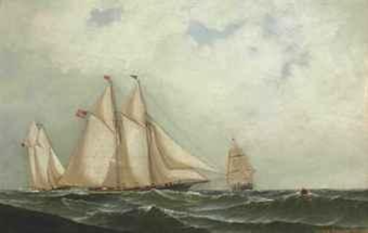 The Regatta by Antonio Jacobsen