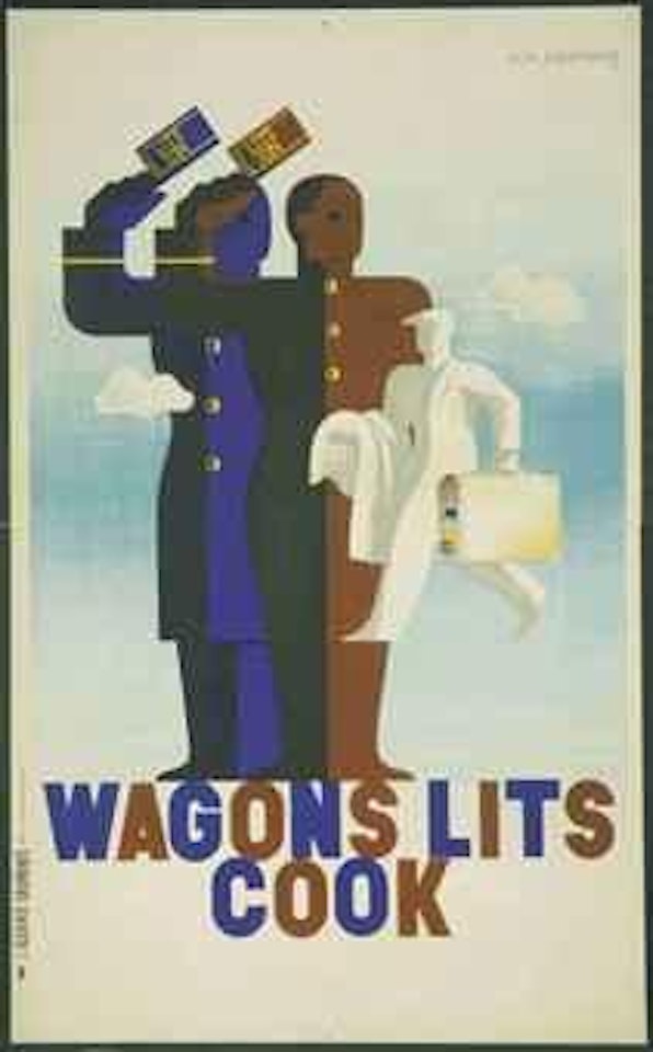 Wagons-Lits Cook by Cassandre (Adolphe Jean-Marie Mouron)