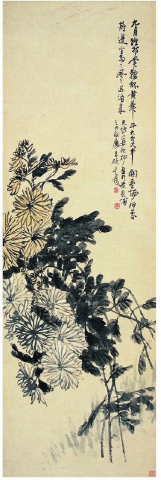 Chrysanthemum by Wu Changshuo