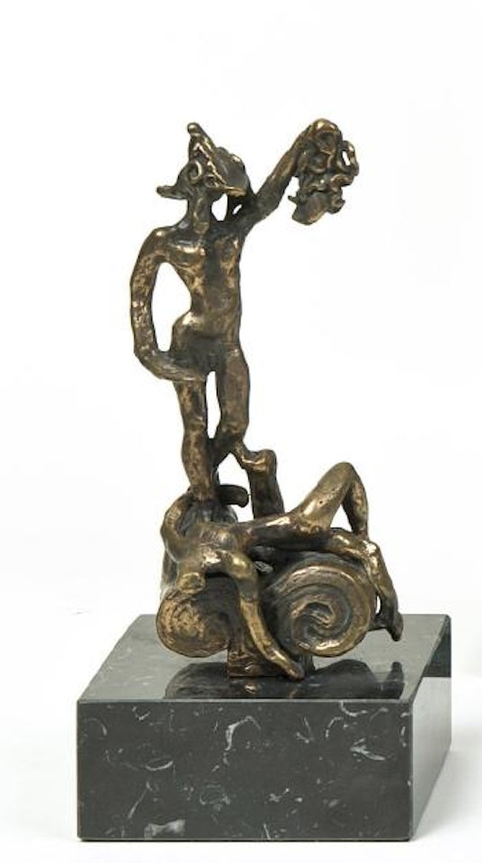 Perseus - hommage to Benvenuto Cellini by Salvador Dali