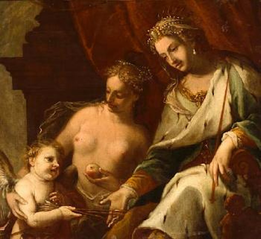 Venus, Juno and Cupid by Pietro Liberi