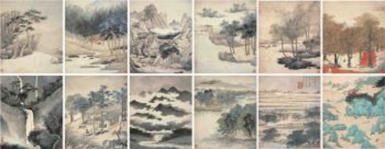 Painting album after ancient masters by Zhang Yin