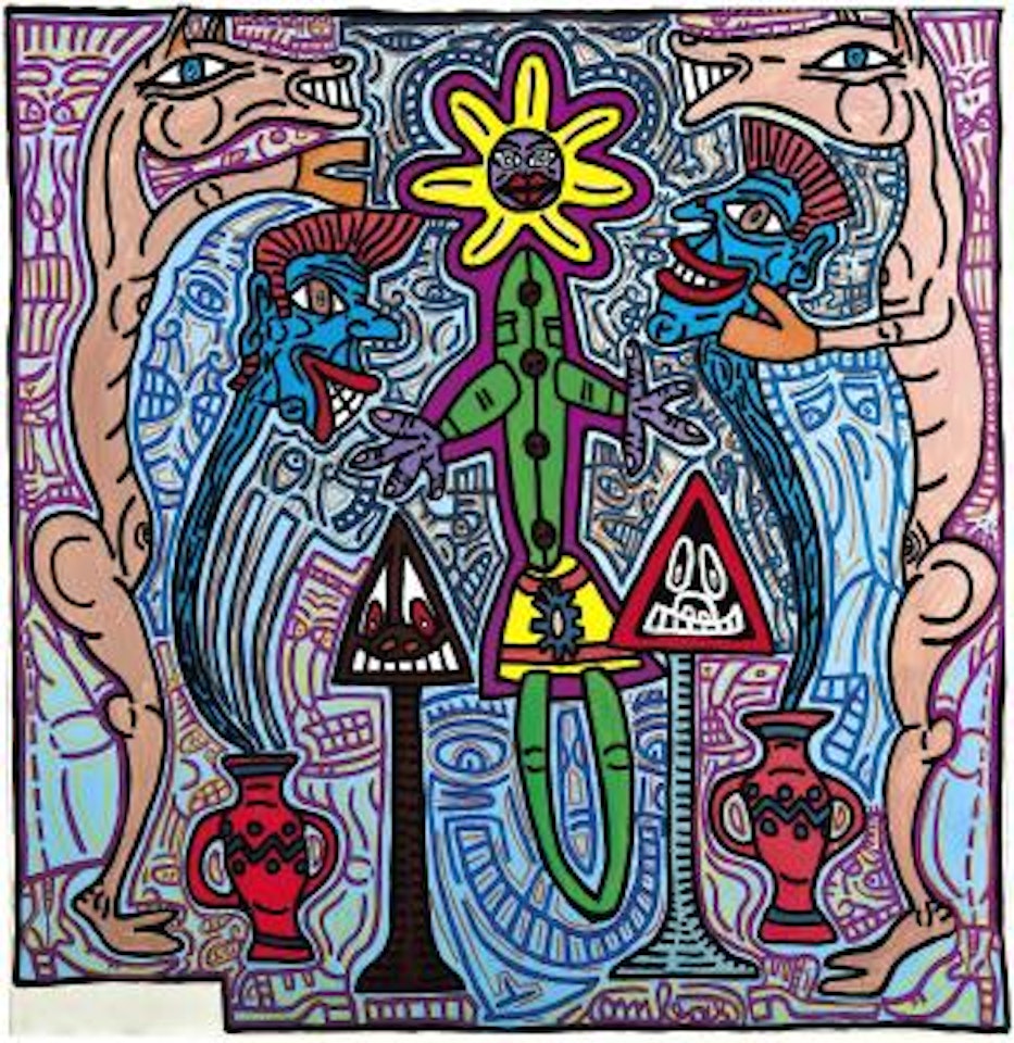 Composition by Robert Combas