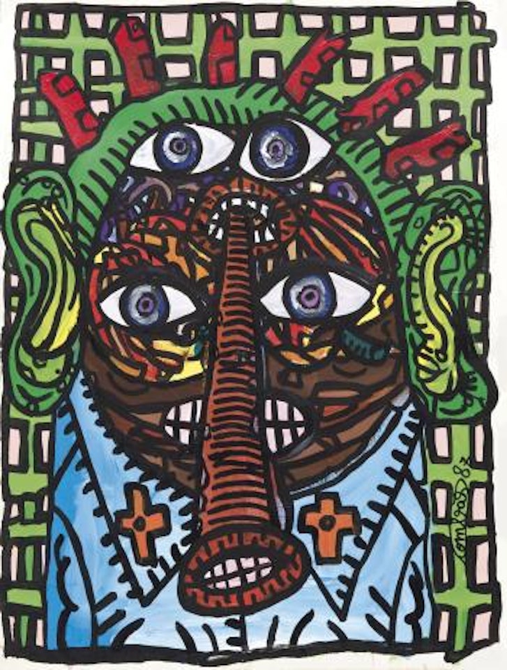 Composition by Robert Combas