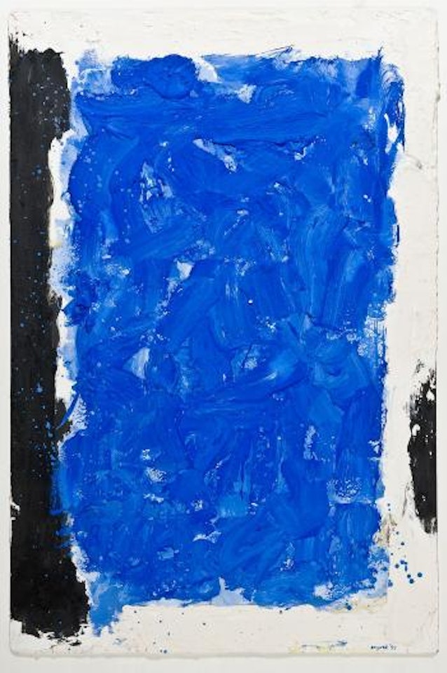 Bleu blanc noir by Bram Bogart