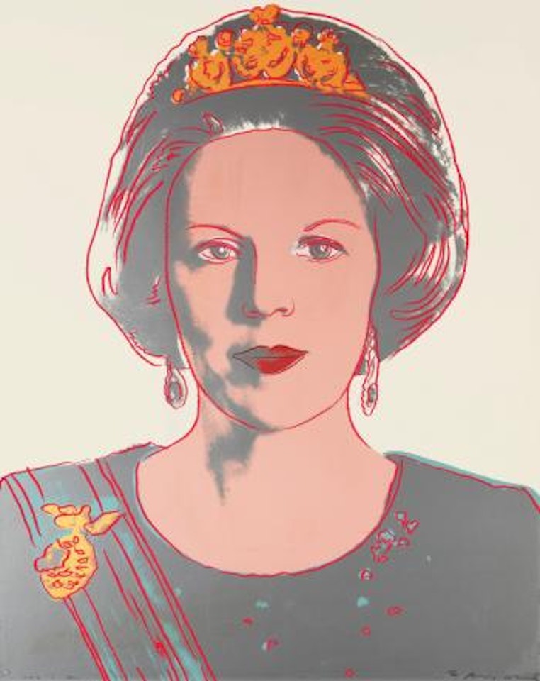 Reigning Queens: Queen Beatrix (F. & S. II.339) by Andy Warhol