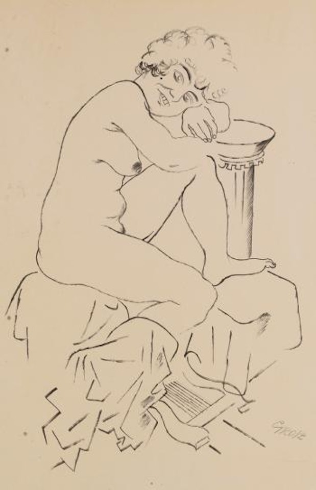Lady Hamilton by George Grosz
