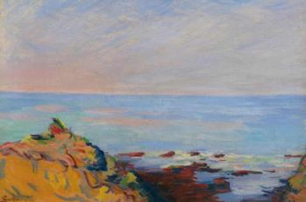 Saint-palais, Bord De Mer by Armand Guillaumin
