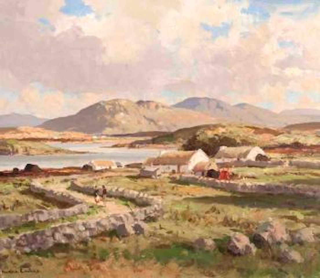 Sunlight & shadow, Donegal by Maurice Canning Wilks