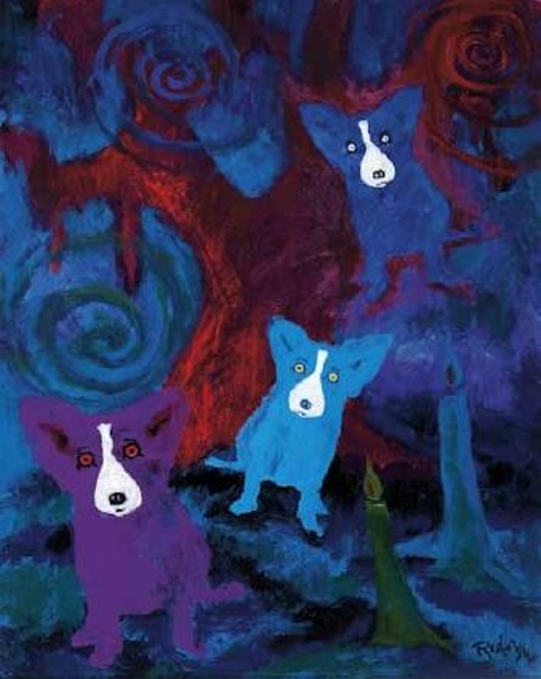 It's at night I get broken up by George Rodrigue