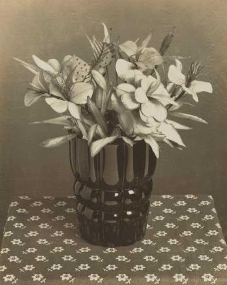 Still Life With Silk Flowers by Paul Outerbridge