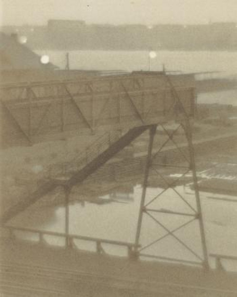 Hudson River Railroad Bridge by Paul Outerbridge