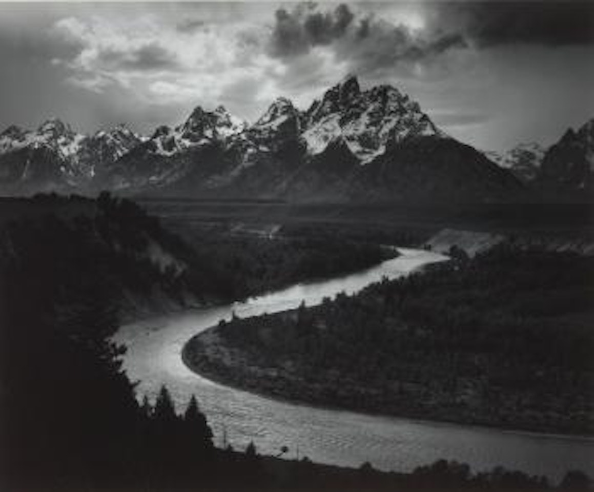 The Teton Range & The Snake River by Ansel Adams