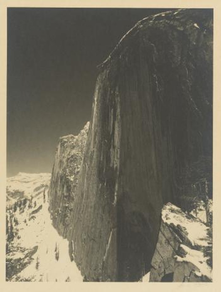 Monolith, Face Of Half Dome by Ansel Adams