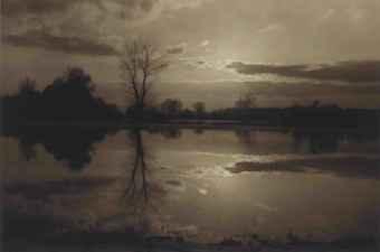 Sunset in Bohemia by Josef Sudek