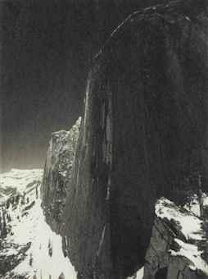 Monolith, the Face of Half Dome, Yosemite National Park by Ansel Adams