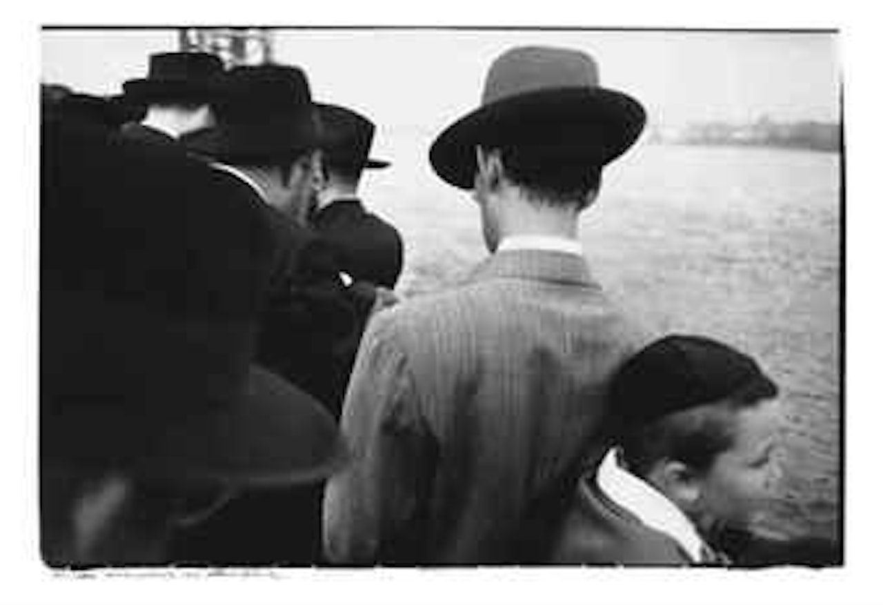 Yom Kippur - East River, New York City by Robert Frank