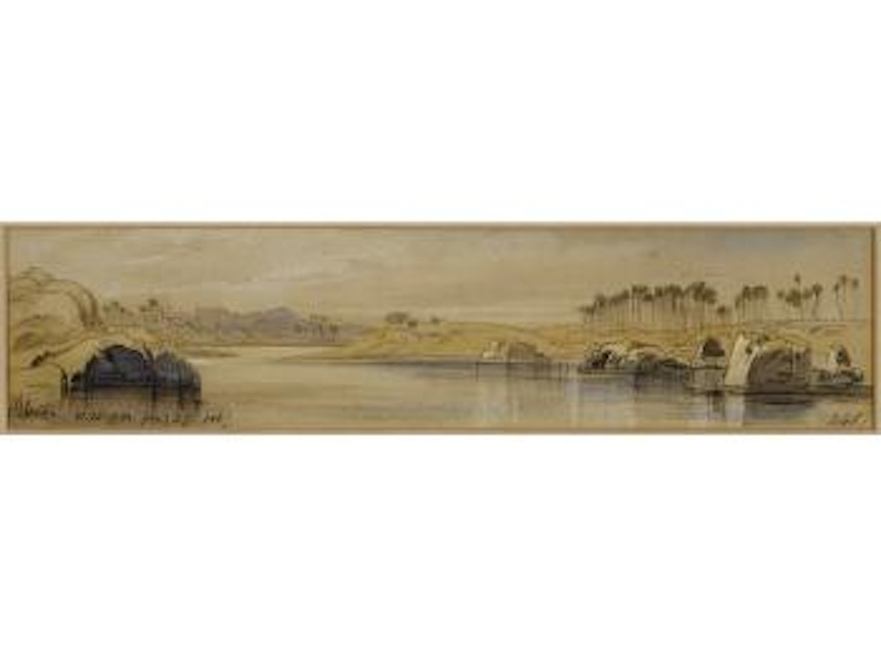 Assoan by Edward Lear