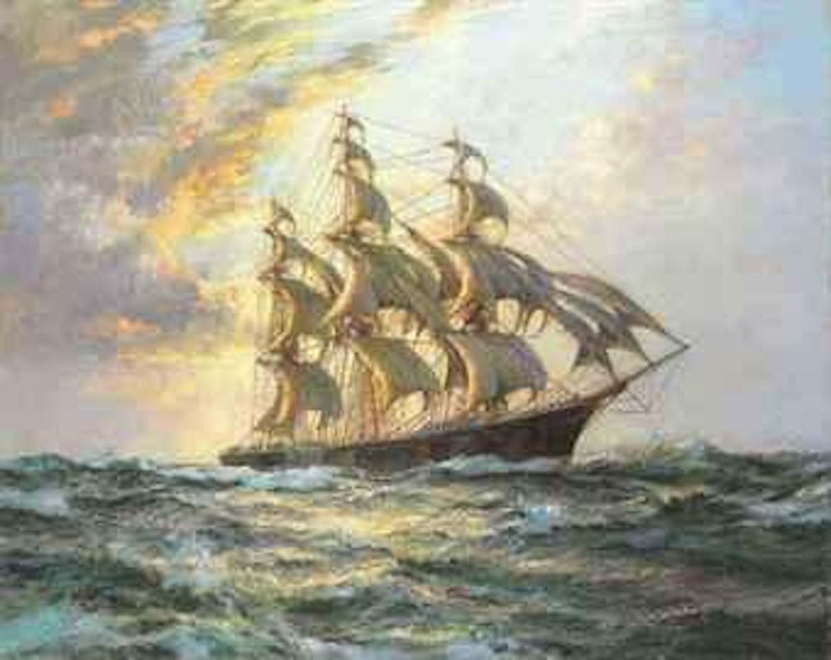 Flying Cloud by Montague Dawson