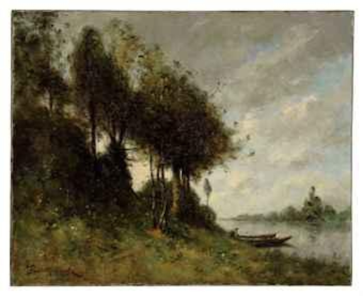 Les bords de la Loire by Paul Désiré Trouillebert