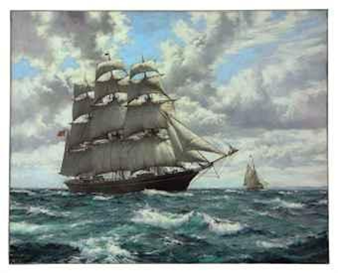 The Blackwall Frigate 'Walmer Castle' by Montague Dawson