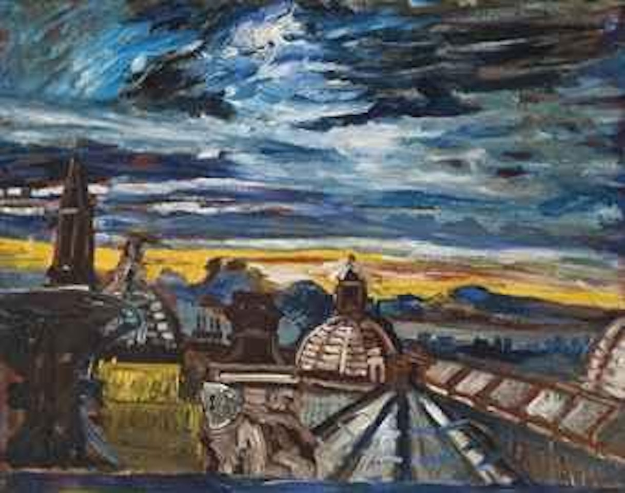 From the Rooftops of the RCA by John Bratby