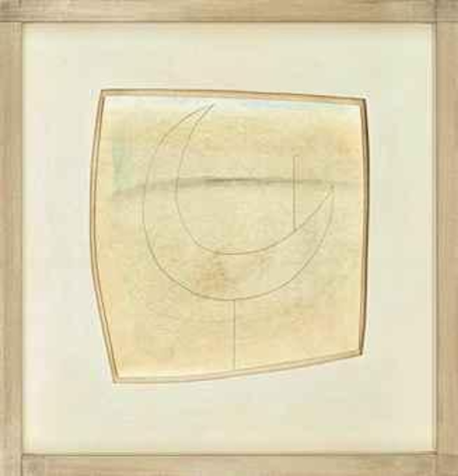 Earth and Moon by Ben Nicholson, O.M.