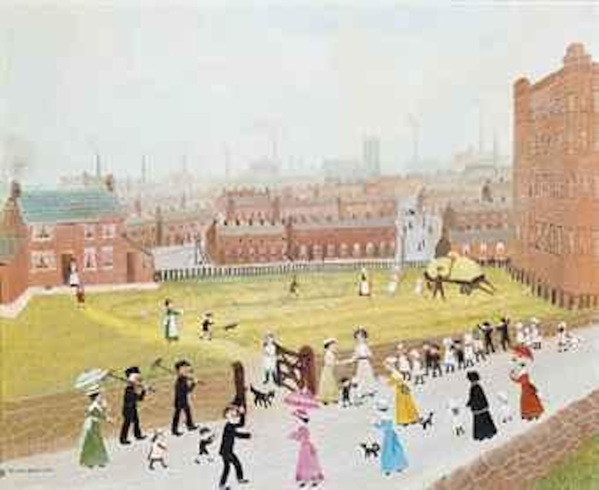 Spring Lane by Helen Bradley
