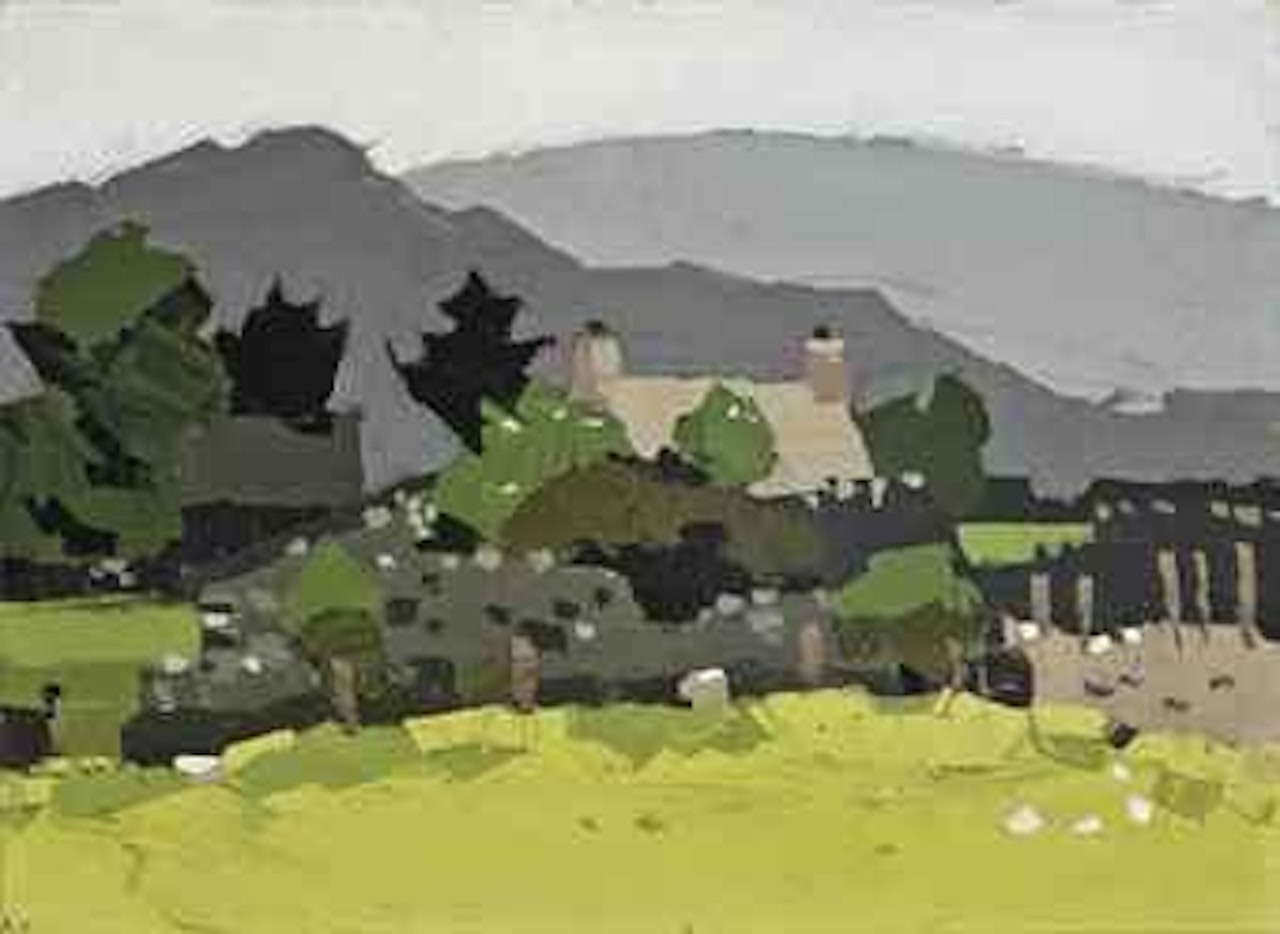 Deiniolen by Kyffin Williams