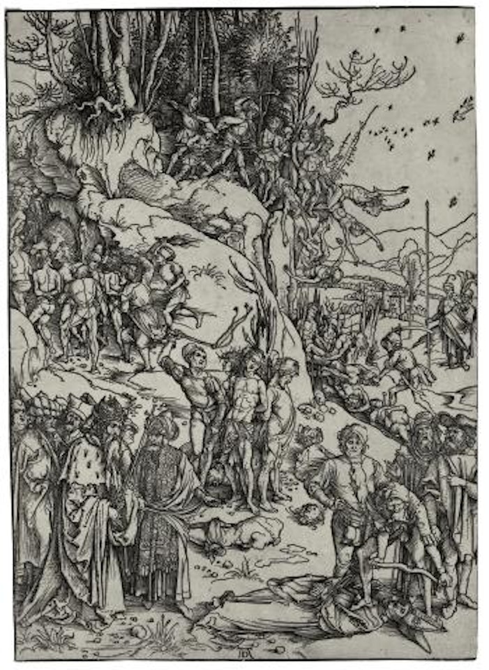 The Martyrdom Of The Ten Thousand (B. 117; M., Holl. 218) by Albrecht Dürer